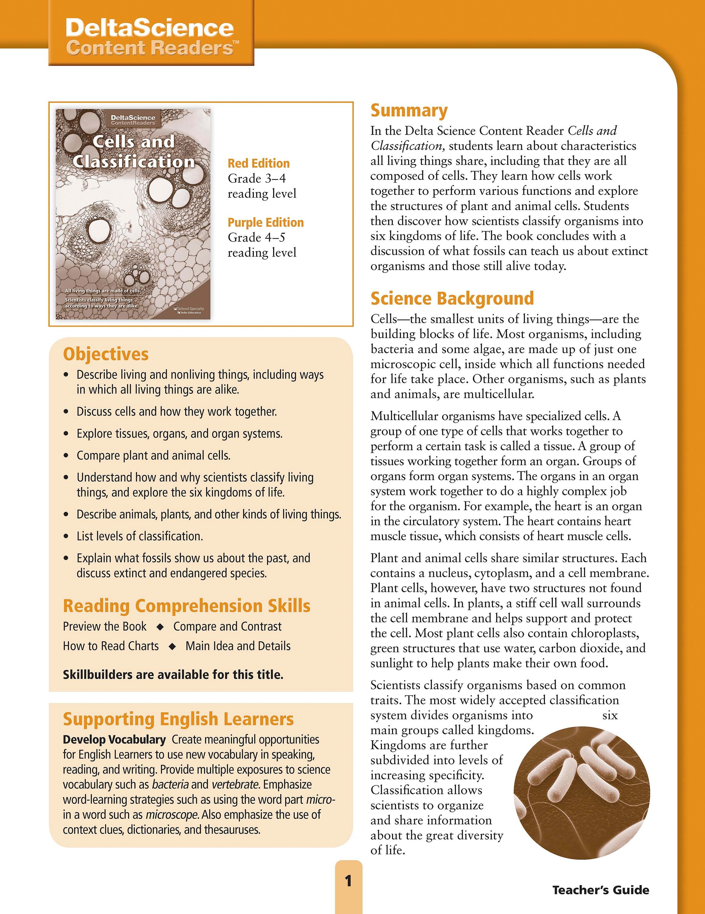 TG DSCR CELLS AND CLASSIF RED AND PUR
