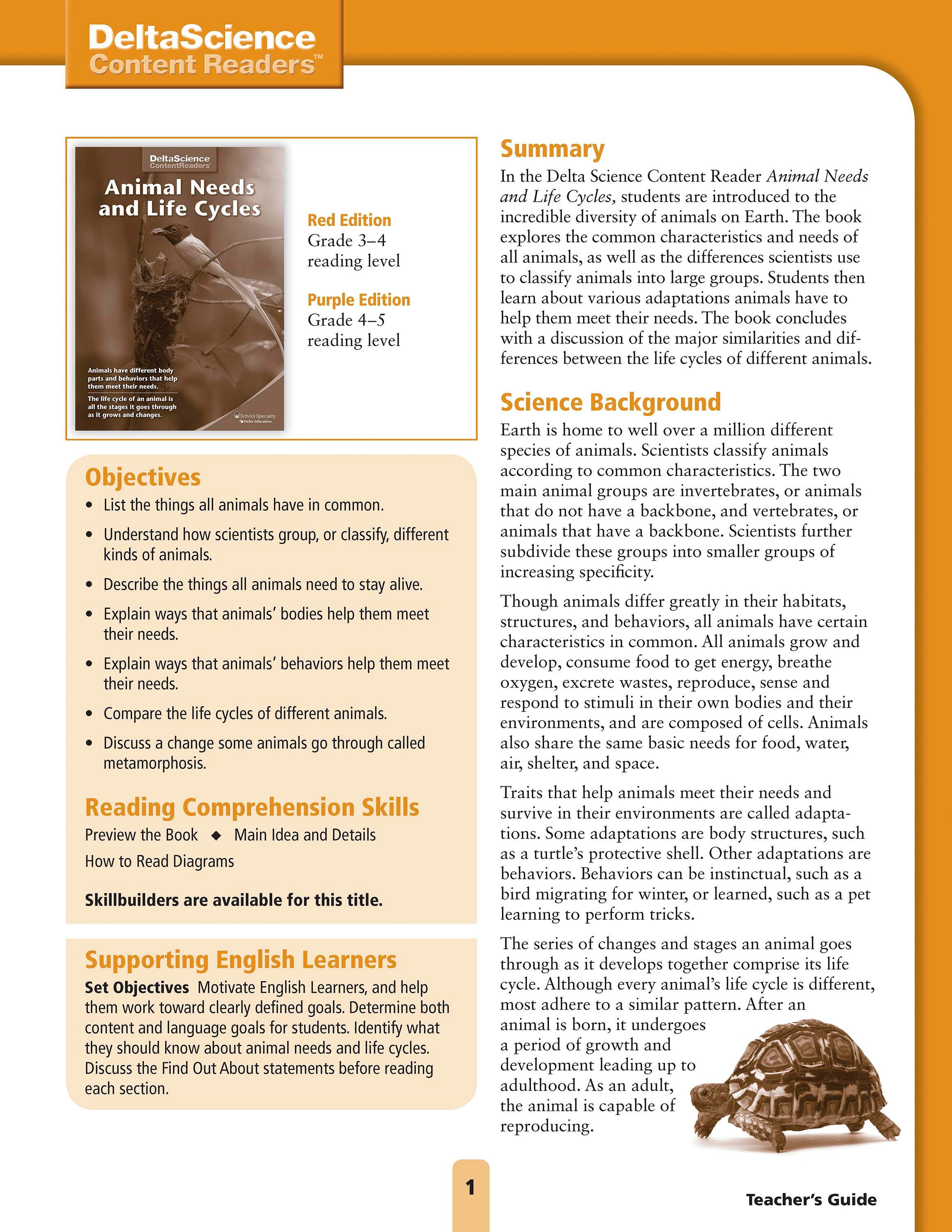 TG DSCR ANIMAL NEEDS LIFE CYCL RED+PUR