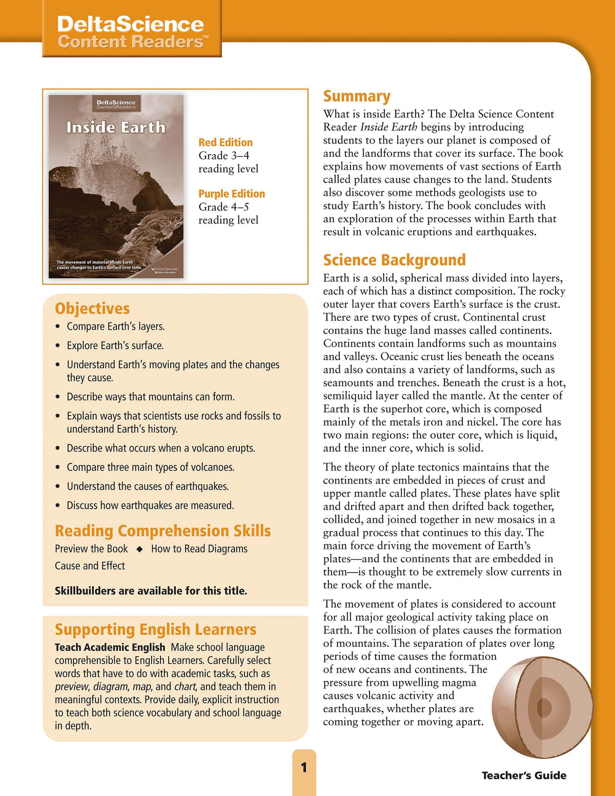 TG DSCR INSIDE EARTH RED AND PUR