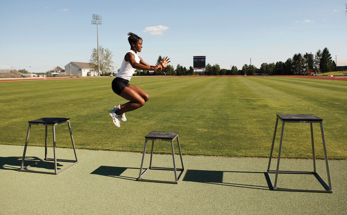 STEP PLYOBOX STEEL 24 INCHES