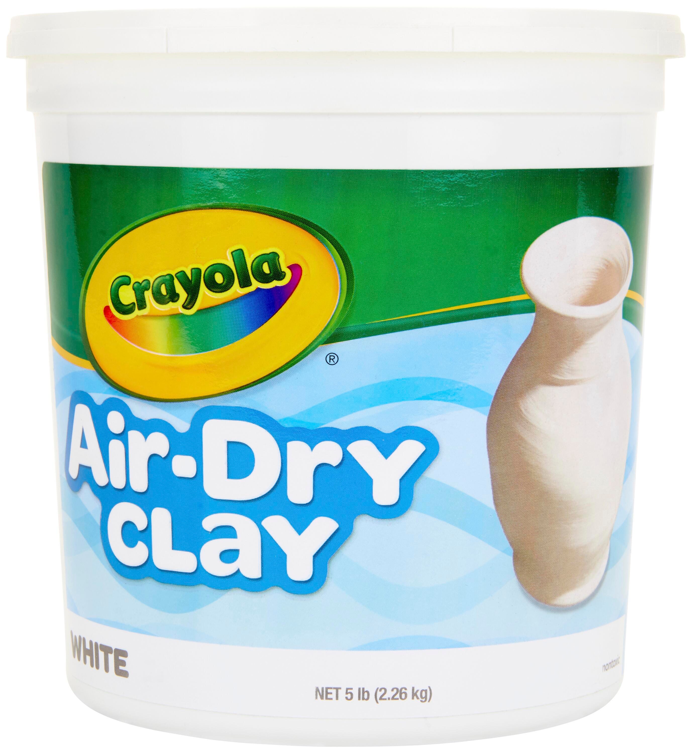 CLAY CRAYOLA AIR-DRY 5 LBS WHITE