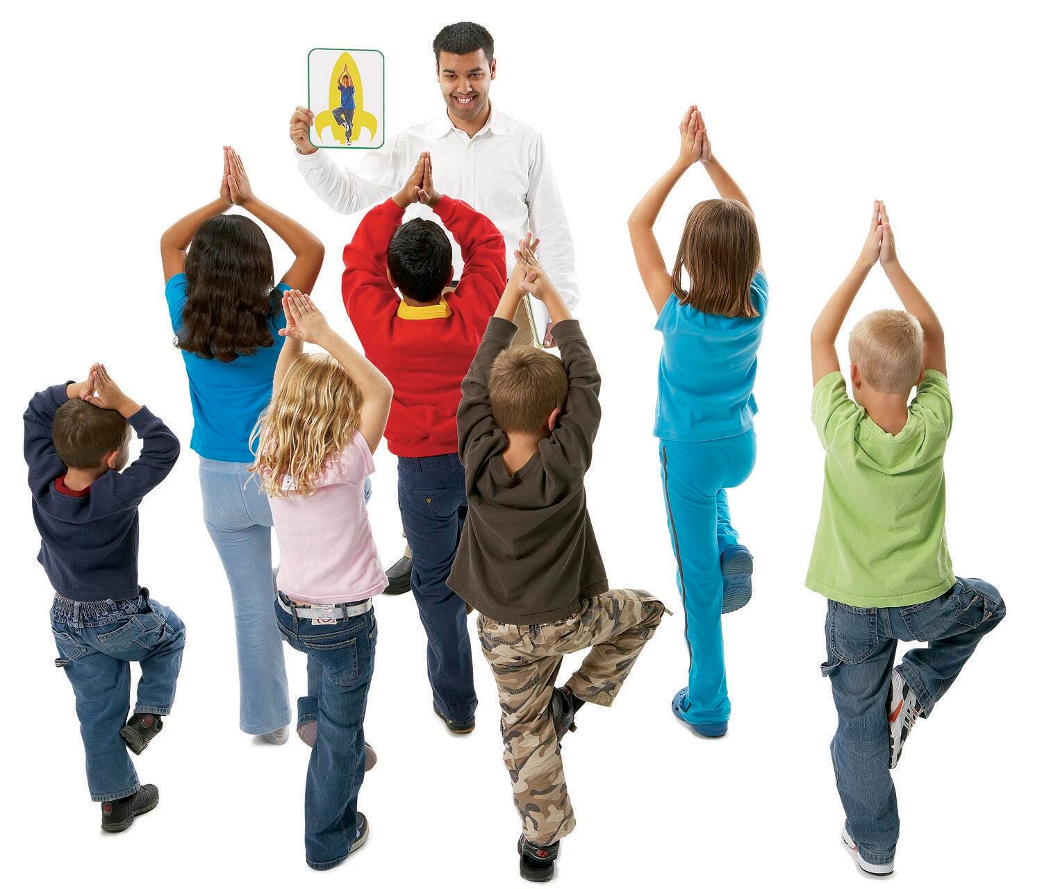 CARDS EXERCISE BODY POETRY YOGA SET OF 16