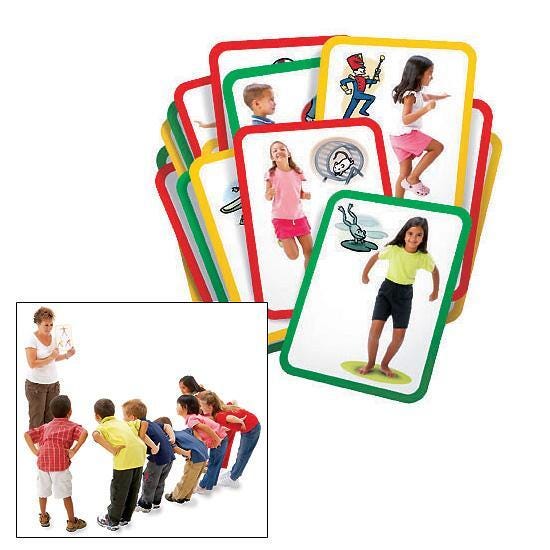 CARDS EXERCISE BUSY BODIES - SET OF 16