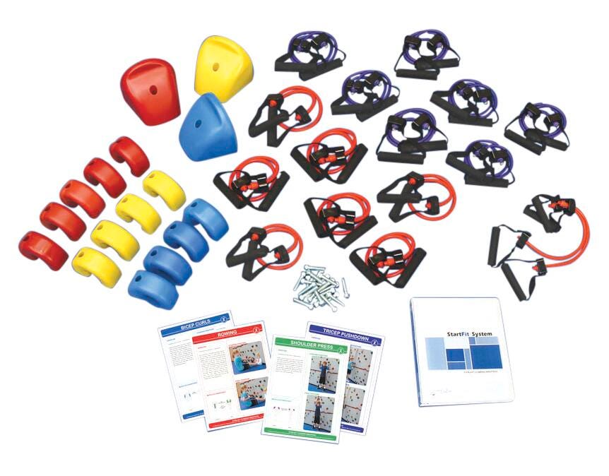 ACCESSORY CLIMBING FITWALL FULL SET