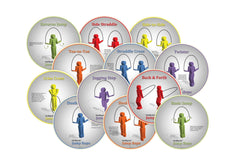 SPOT MARKER HOTSPOTS JUMP ROPE SET OF 12