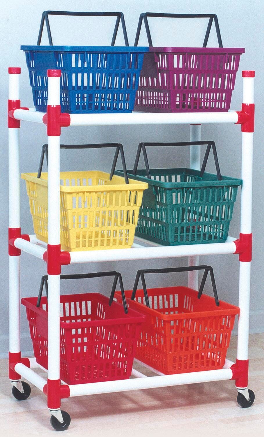 CART BASKET RAINBOW