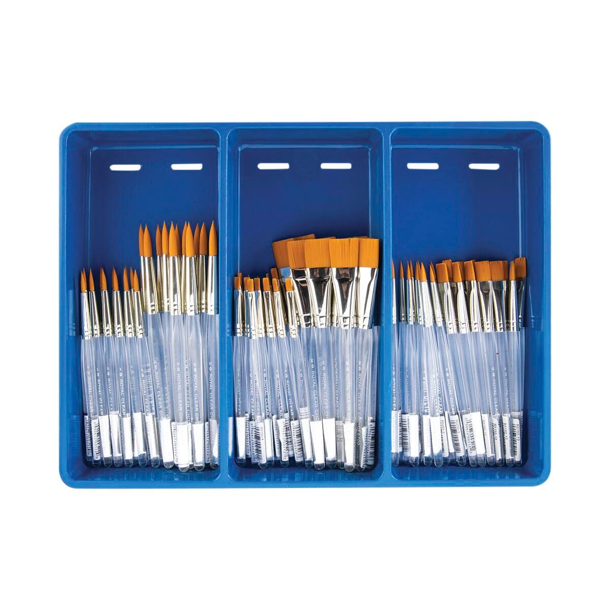 BRUSH ROYAL BRUSH CLEAR CHOICE CLASSROOM SET OF 72
