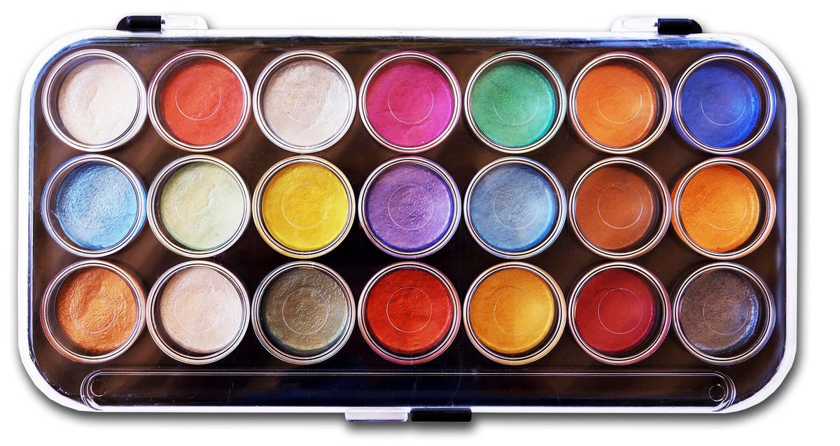 PAINT WATERCOLOR NIJI PEARLESCENT 21 COLORS