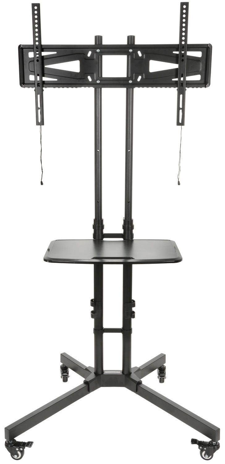 AV Link freestanding portable TV trolley with adjustable shelf