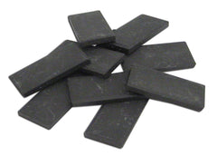 STREAK PLATES 1 X 2 INCHES BLACK PK 10