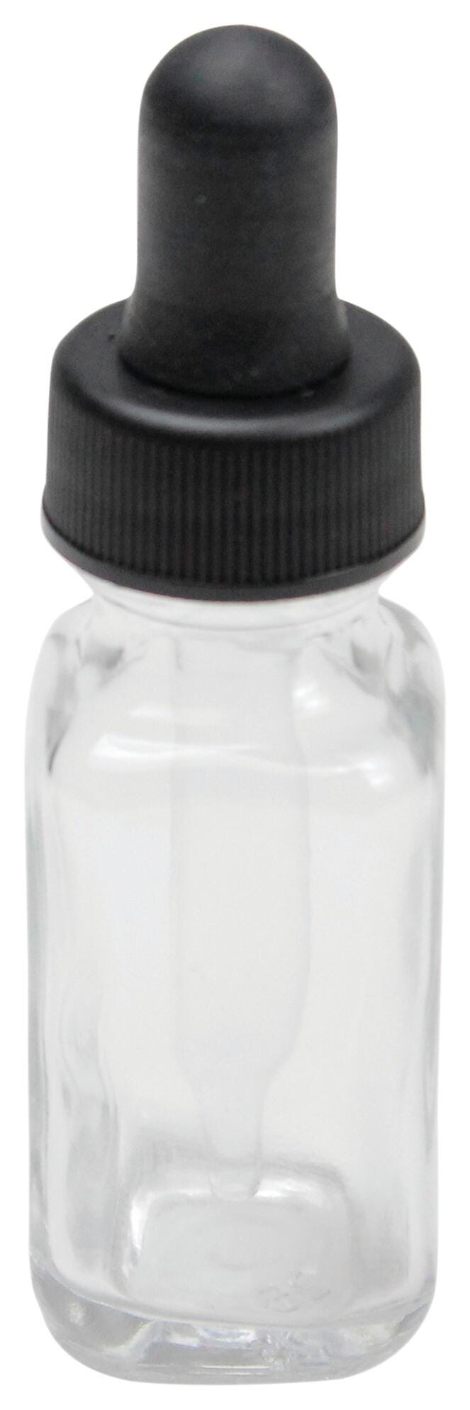 DROP BOTTLE 30ML PK12 BOSTON ROUND FLINT