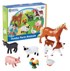 FARM ANIMALS JUMBO SET OF 7