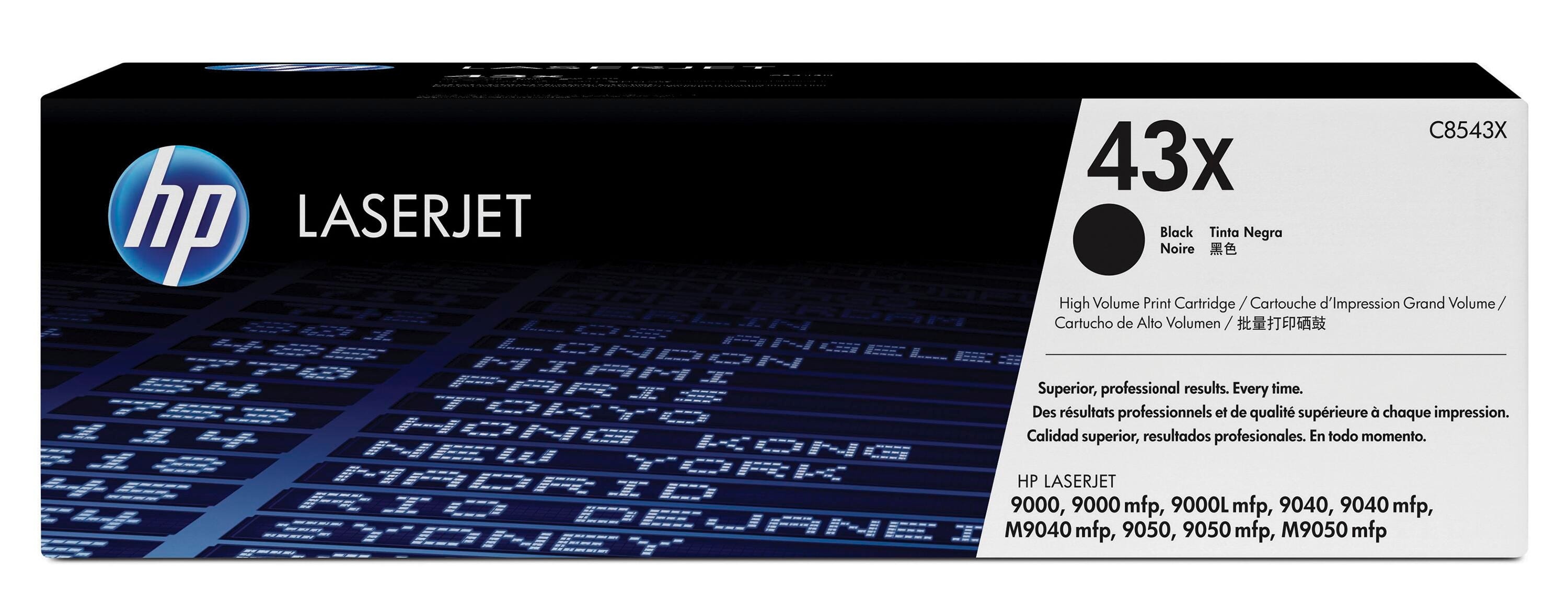 CARTRIDGE INK TONER HP HEWC8543X BLACK