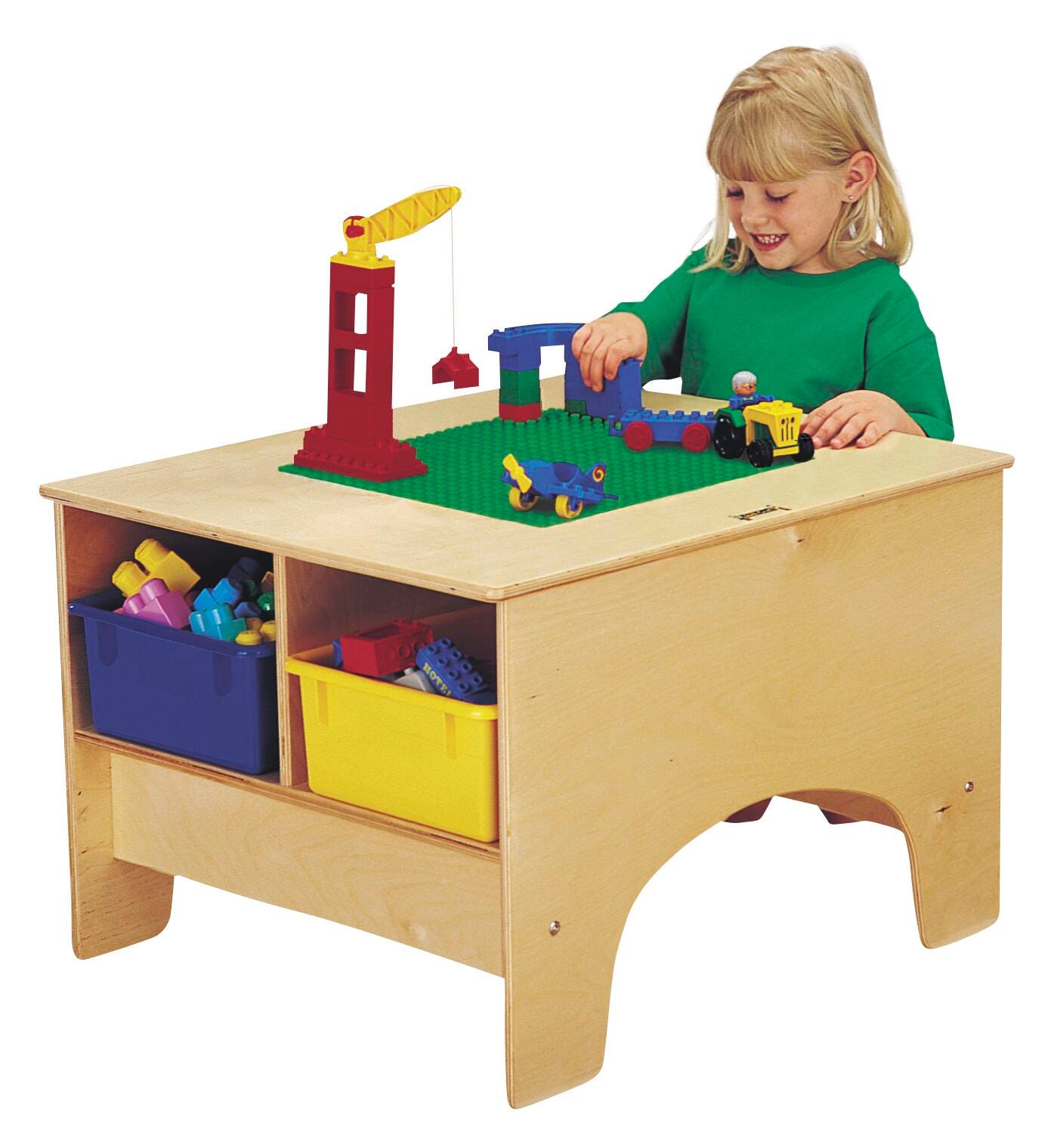 TABLE KYDZ BUILDING DUPLO COMPATIBLE WITH COLOR TUBS