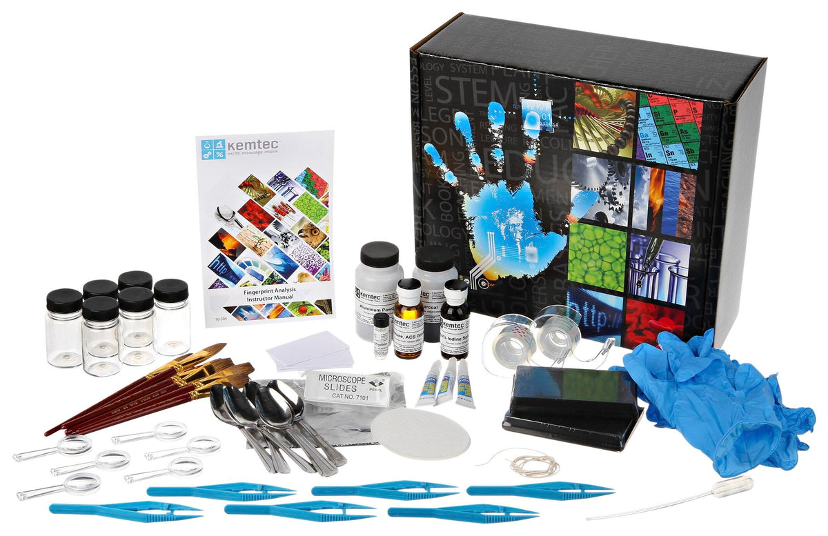 FINGERPRINT ANALYSIS LAB KIT