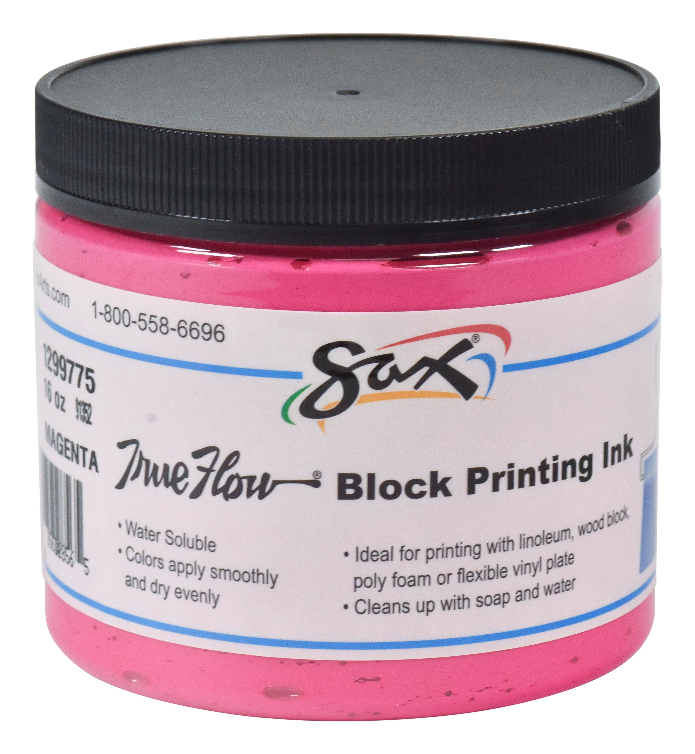 INK BLOCK PRINTING SAX PINT MAGENTA