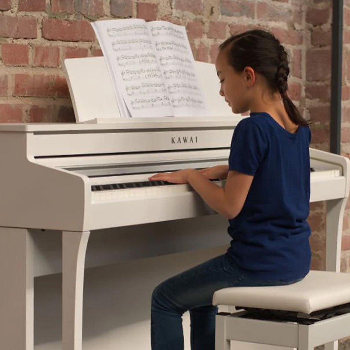 Kawai CA-401 digital piano - White
