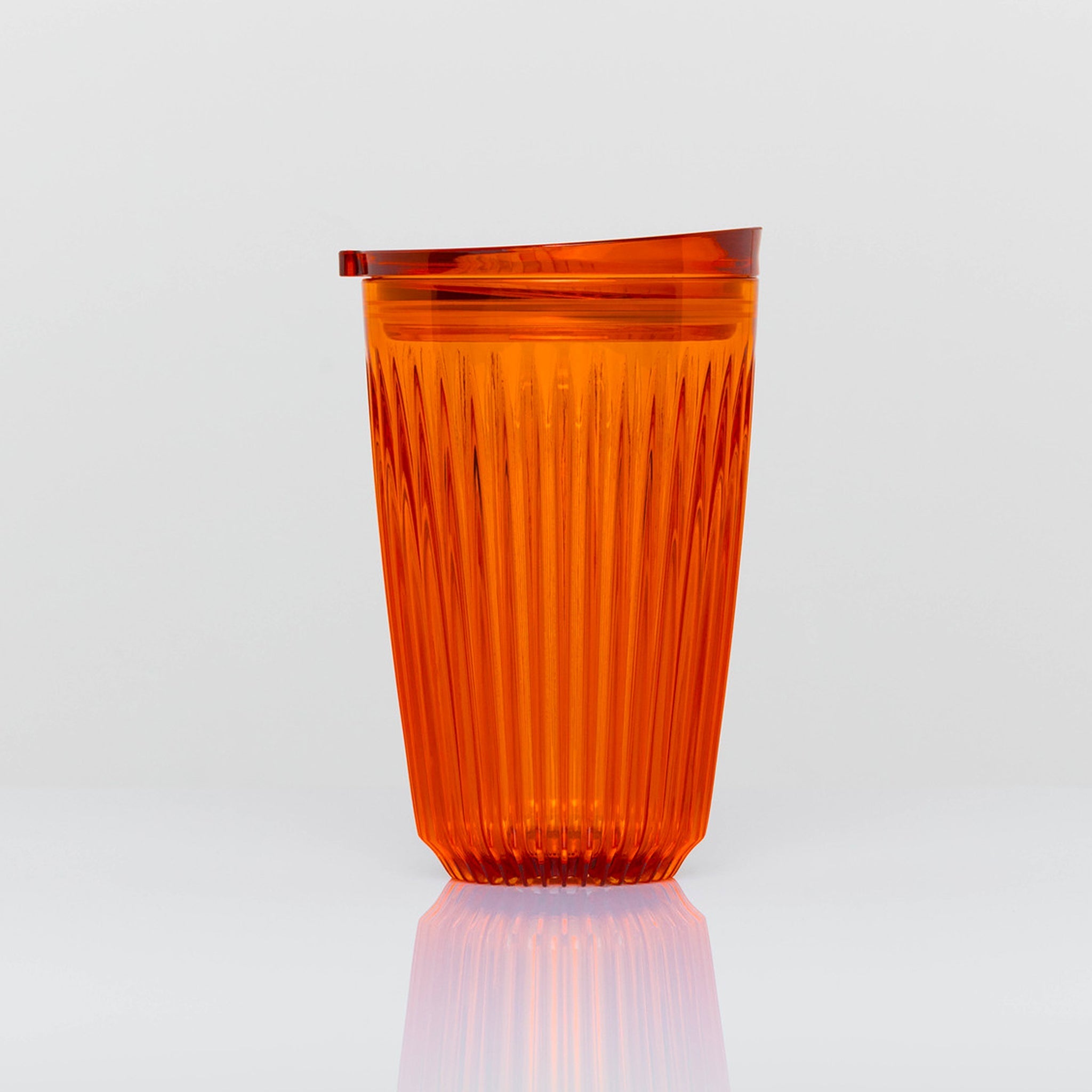 12oz HuskeeRenew Cup with Lid - Amber