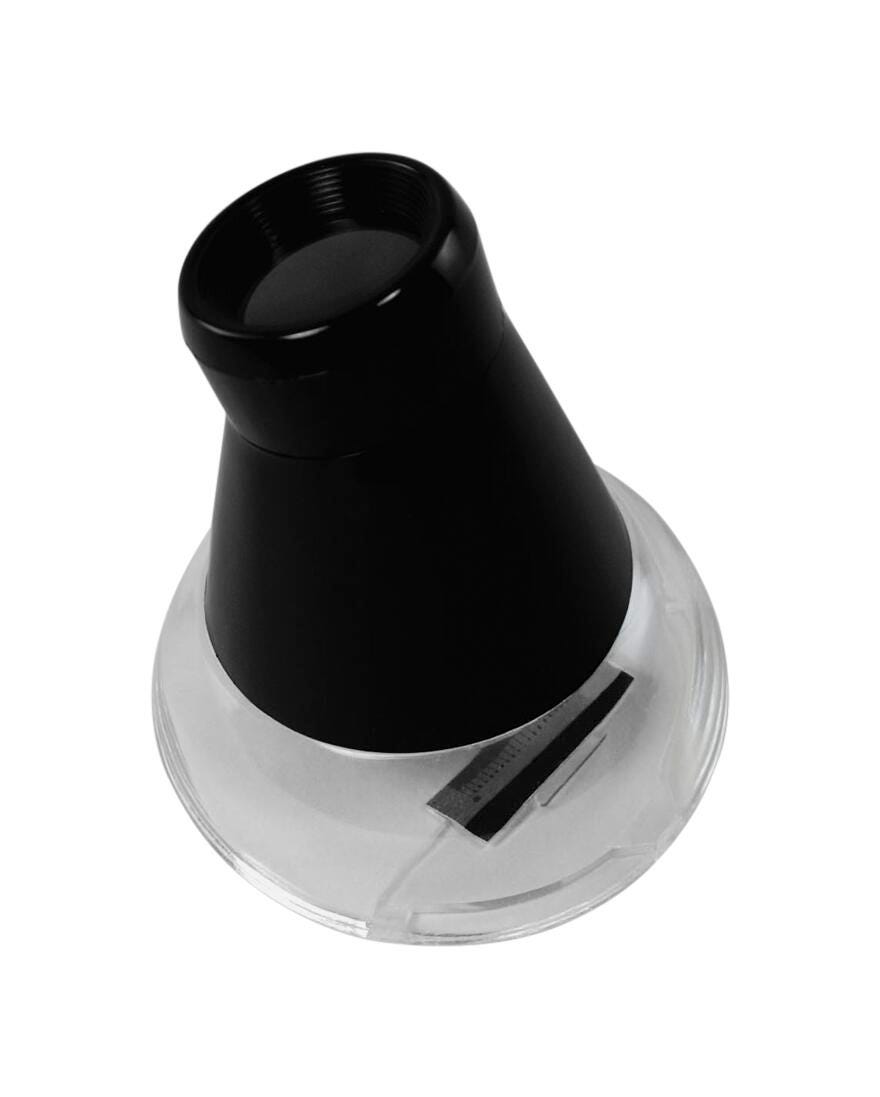 MAGNIFIER 8X LOUPE W/SCALE/EA