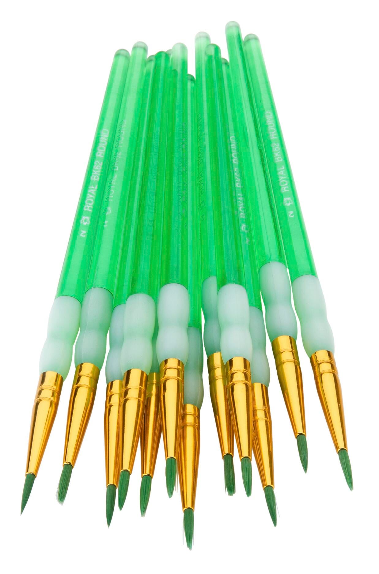 BRUSH BIG KIDS SIZE 2 ROUND PACK OF 12