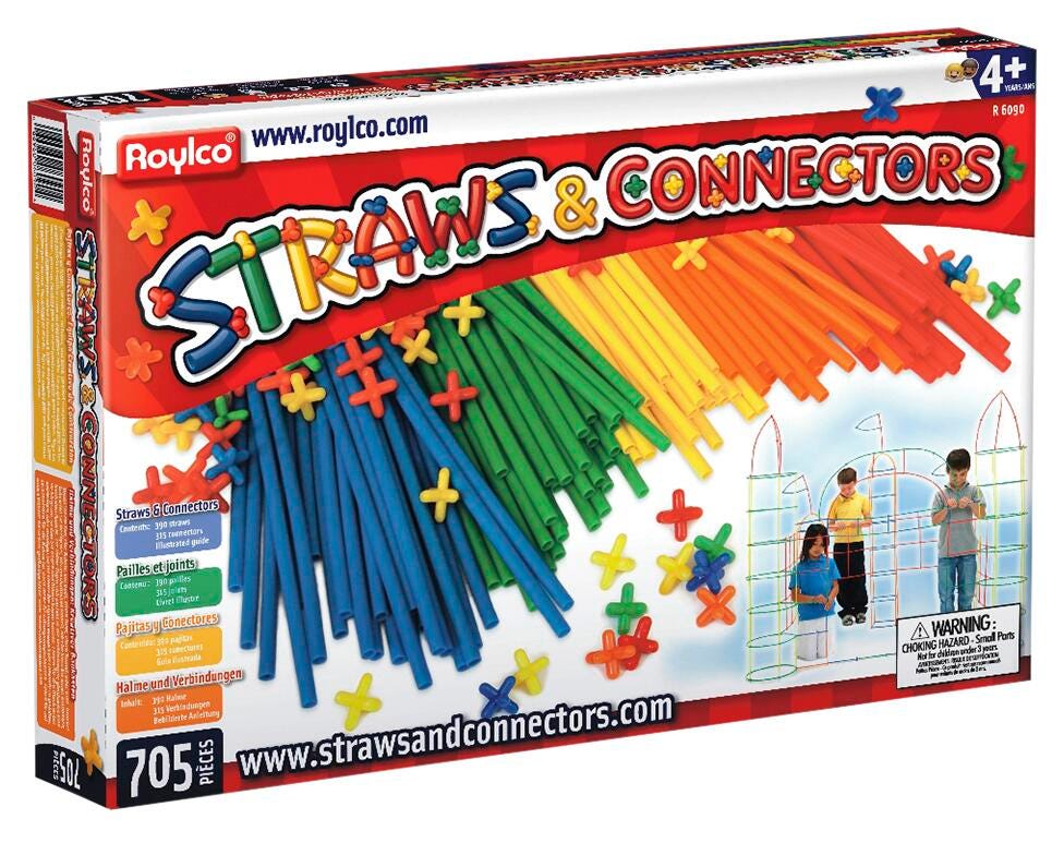 STRAWS AND CONNECTORS SET OF 705