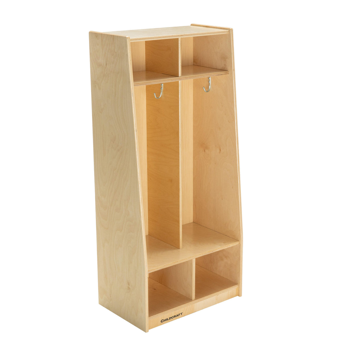 COAT LOCKER 2 UNIT BENCH