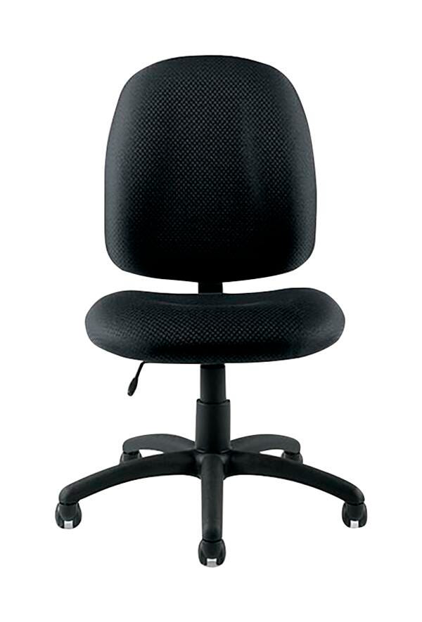 TASK CHAIR - ARMLESS - 21 W X 25 D X 38 H IN - BLACK