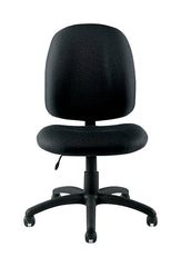 TASK CHAIR - ARMLESS - 21 W X 25 D X 38 H IN - BLACK