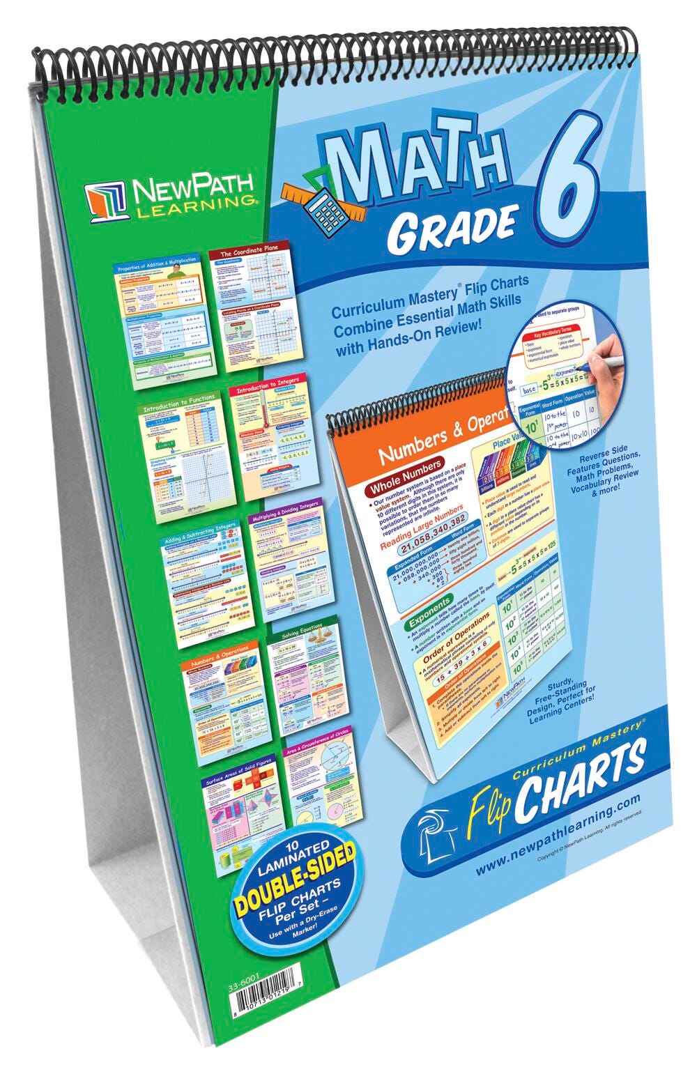 FLIP CHART GRADE 6 MATH CURRICULUM MASTERY