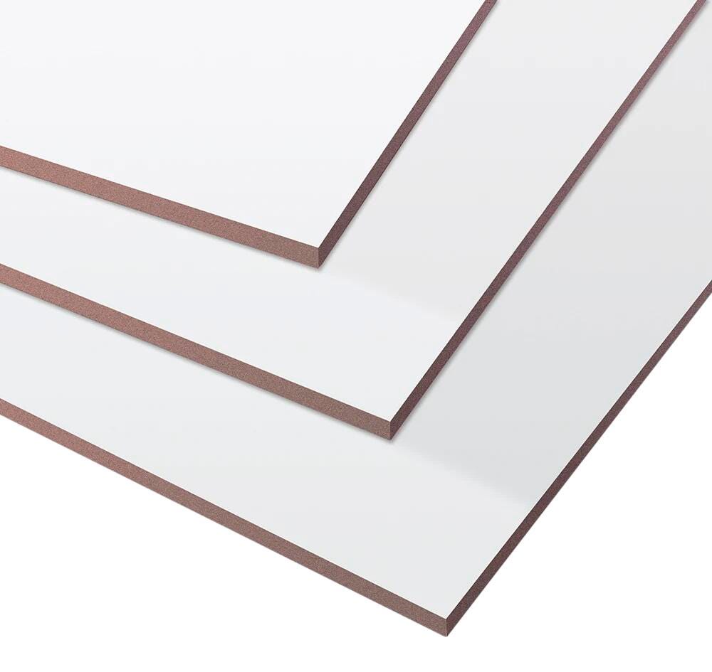 MOORECO MARKERBOARD 4X16 PORCELAIN STEEL SHEET BACK UNFRAMED