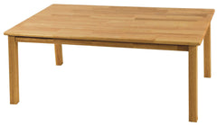KIT TABLE 30 X 48 RECTANGULAR WITH 24 WOOD LEGS