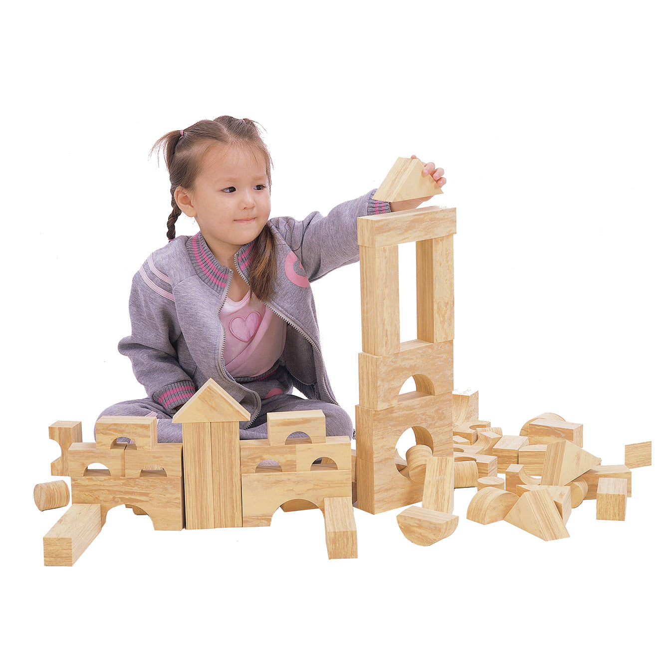 Wood Effect Soft Building Blocks