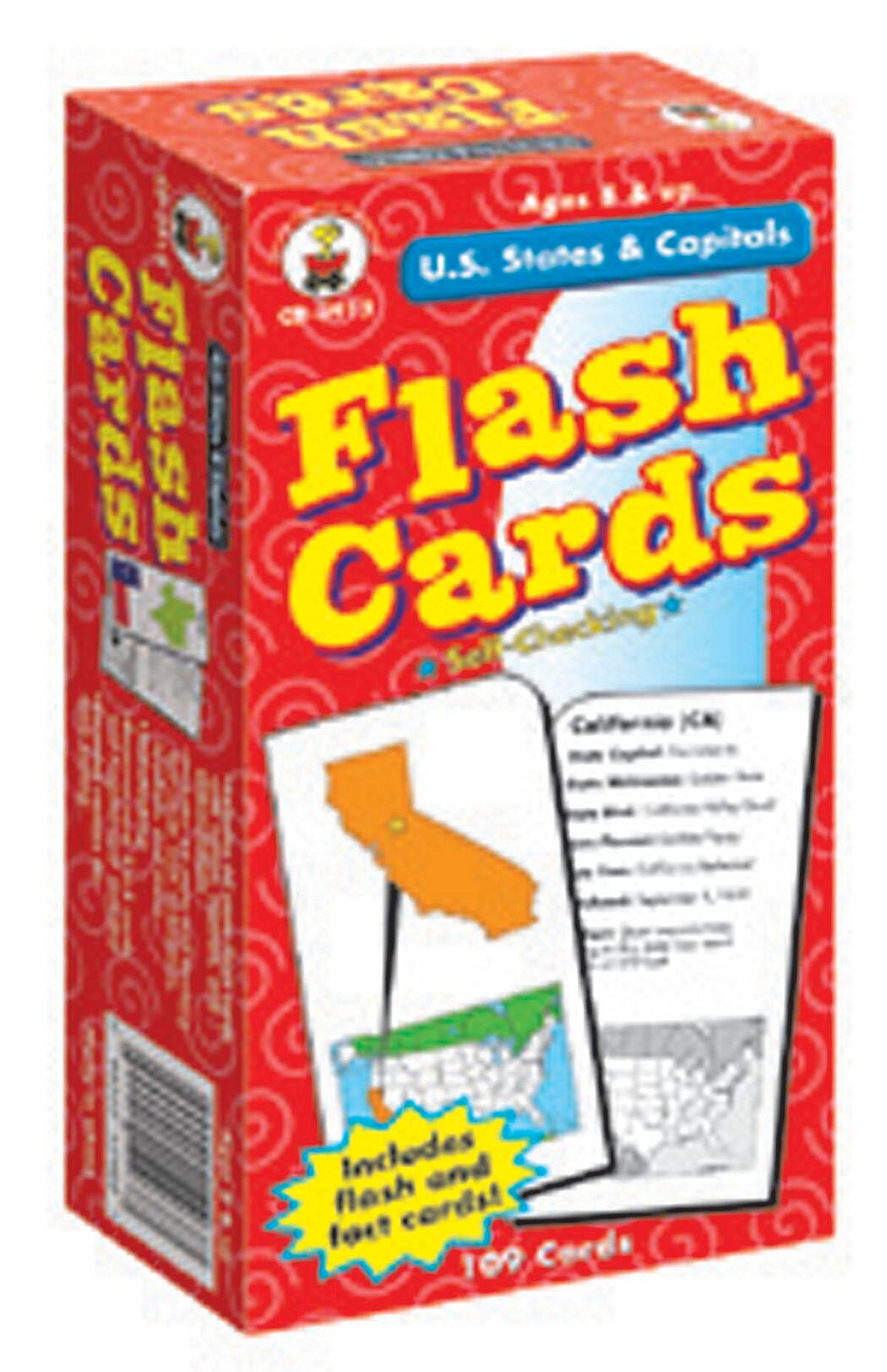 CARD FLASH US STATES/CAP