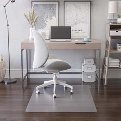 CHAIR MAT - ECONOMAT CHAIR MAT FOR HARD FLOOR - RECTANGLE - 46 W X 60 D IN - CLEAR COLOR