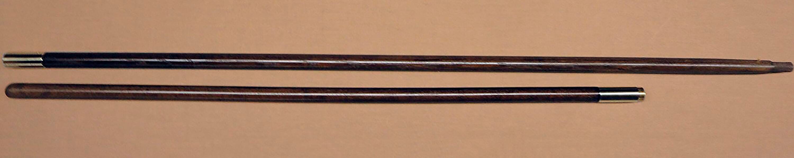 FLAG POLE - 9 FEET X 1-1/4 INCH - OAK- STYLE 94W