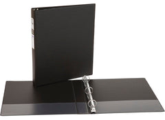 BINDER ECONOMY 1 IN ROUND RING BLACK AVE03301