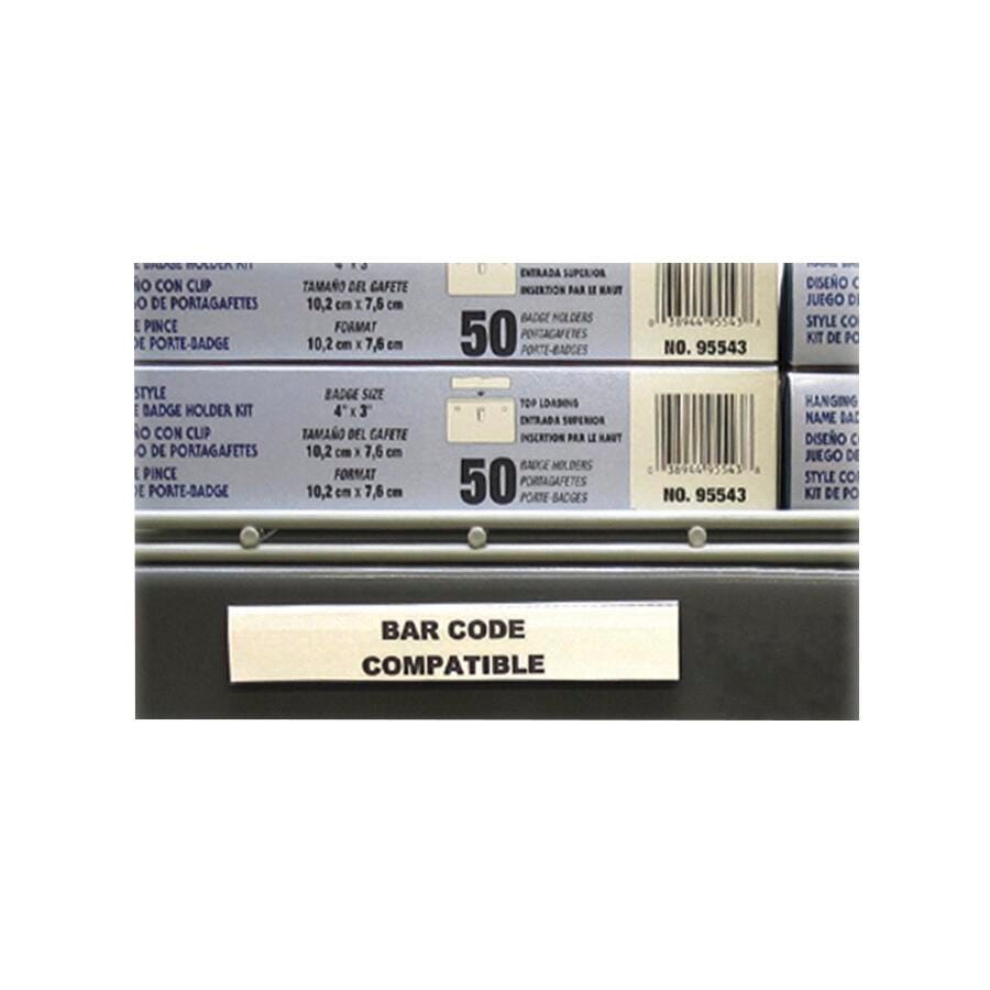 HOLDERS LABEL MAGNETIC -1/2X6 CLEAR CLI87207 PACK OF 10