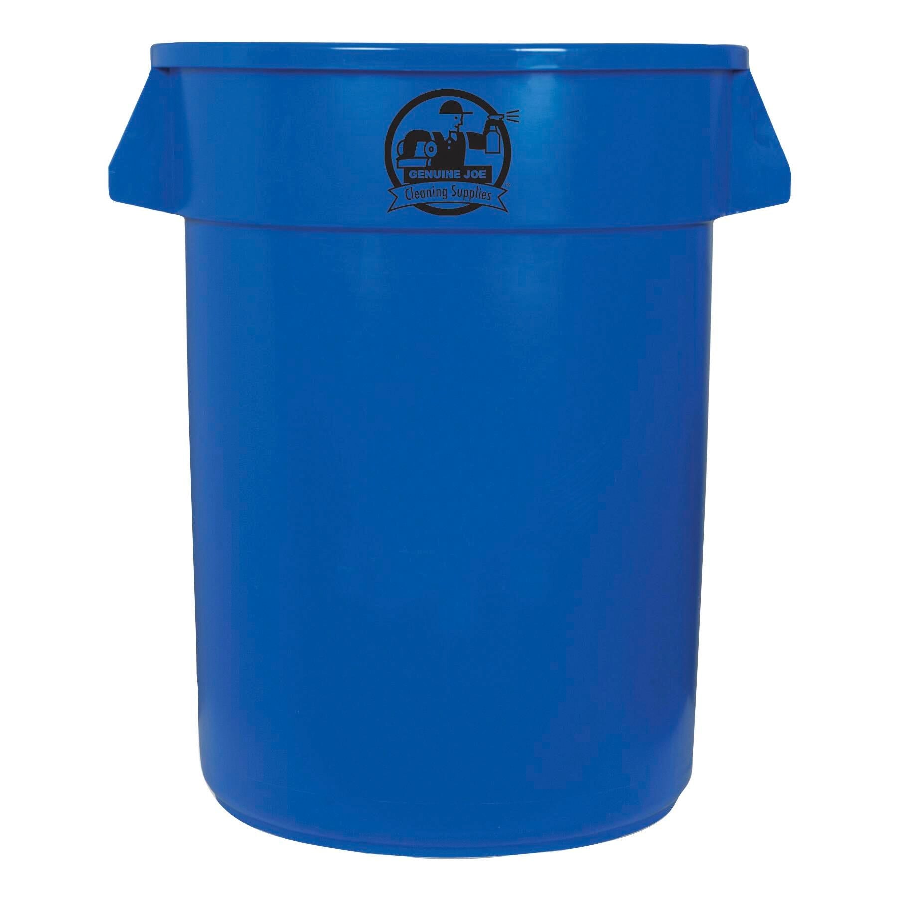 CONTAINER TRASH HVY DTY 32GAL BLUE GJO60464