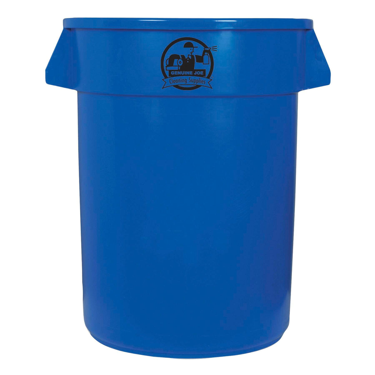 CONTAINER TRASH HVY DTY 32GAL BLUE GJO60464