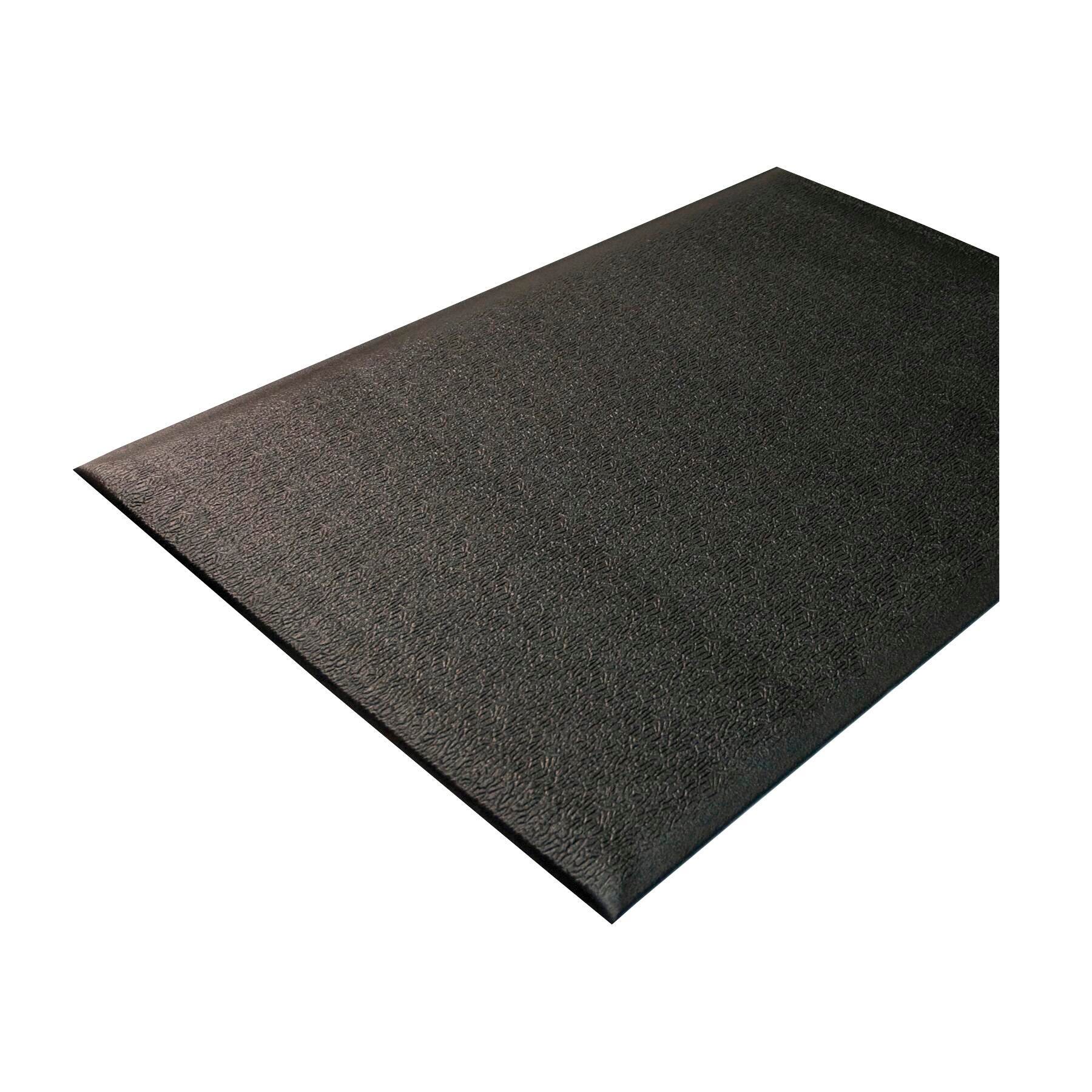 ANTI FATIGUE MAT NITRILE RUBBER/VINYL 3X10 BLACK
