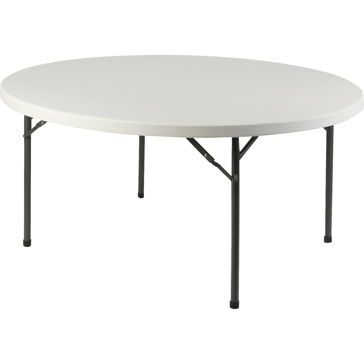 TABLE BANQUET ROUND PLATINUM GRAY LLR60327