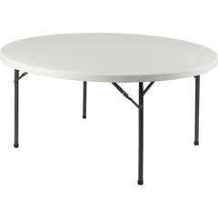 TABLE BANQUET ROUND PLATINUM GRAY LLR60327