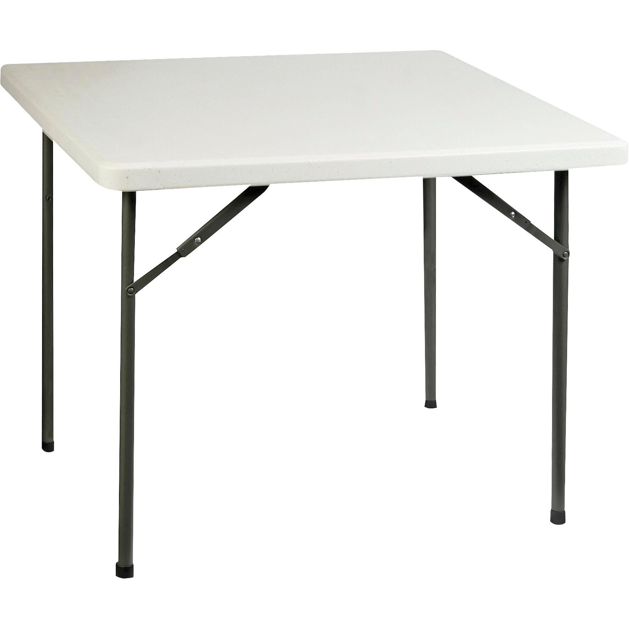 TABLE BANQUET SQUARE PLATINUM GRAY LLR60328
