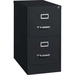 FILE VERTICAL LETTER 2-DRAWER BLACK LLR60653