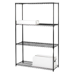 RACK WIRE 4-TIER STARTING UNIT BLACK LLR70061