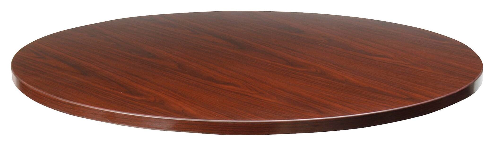CLASSROOM SELECT - TOP CONFERENCE TABLE ROUND MAHOGANY LLR87239