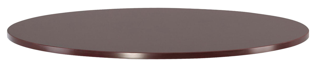 CLASSROOM SELECT - TOP CONFERENCE TABLE ROUND MAHOGANY LLR87240