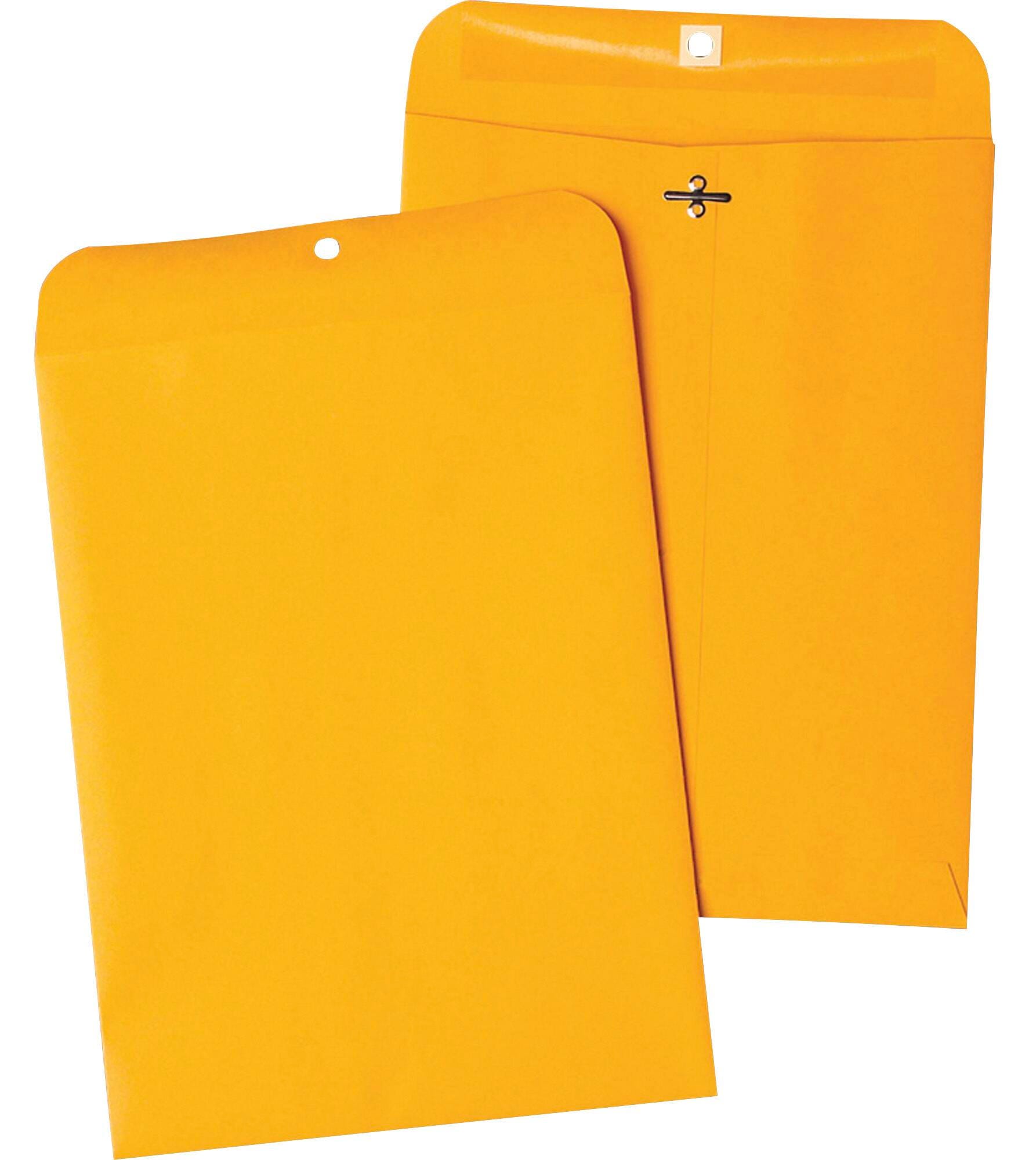 ENVELOPE CLASP 9X12 IN KRAFT NAT00857 BX OF 100