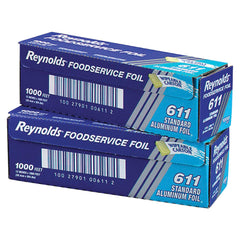 FOIL PAPER STANDARD ROLL 12X1000 SILVER