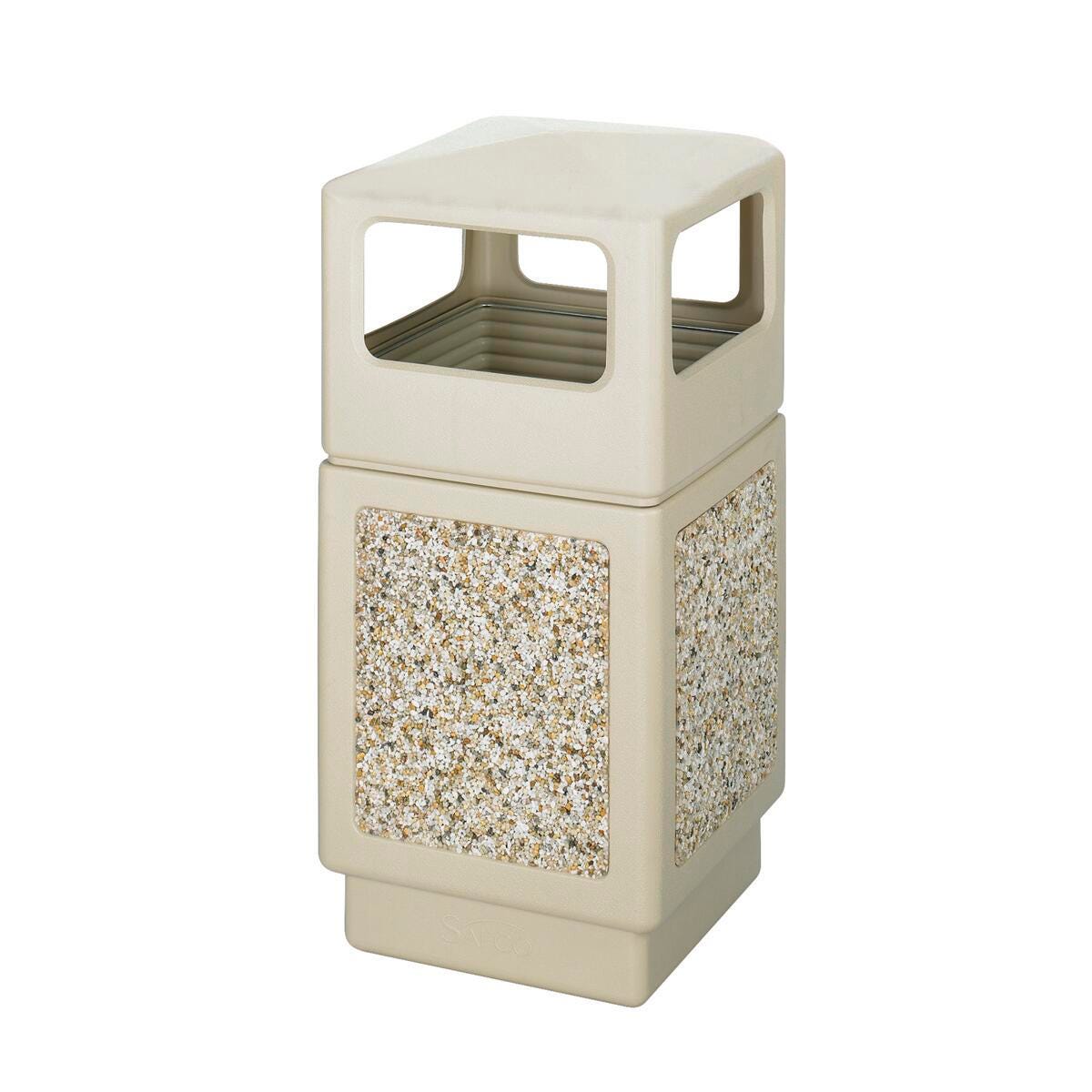 DUP - RECEPTACLE AGGREGATE 38GALLON TAN